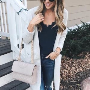 Abercrombie & Fitch Lace Trim Cami